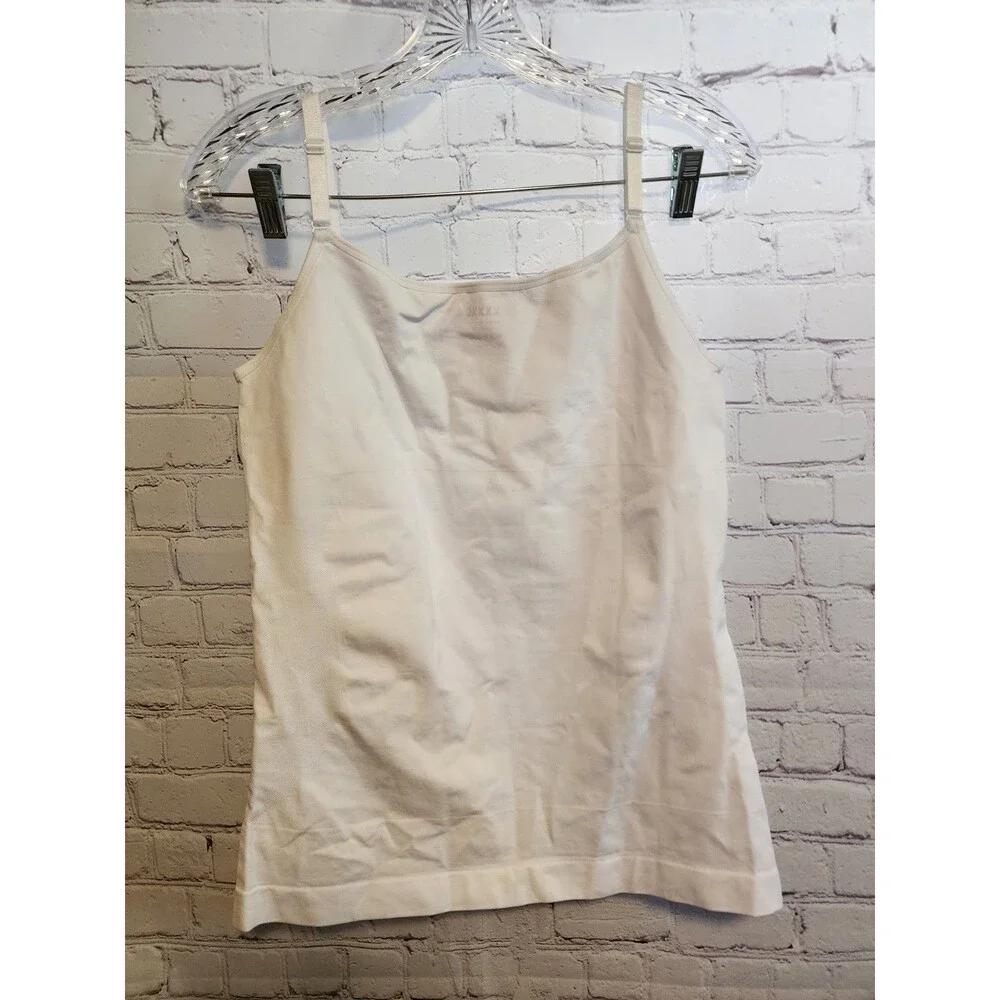 Shapermint Shapewear Camisole Womens 4XL White Smoothing Slimming Tank Top